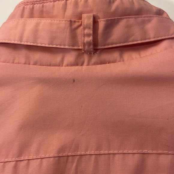 Pink vintage Members Only puffed sleeve jacket size L 13/14 - Picture 6 of 11